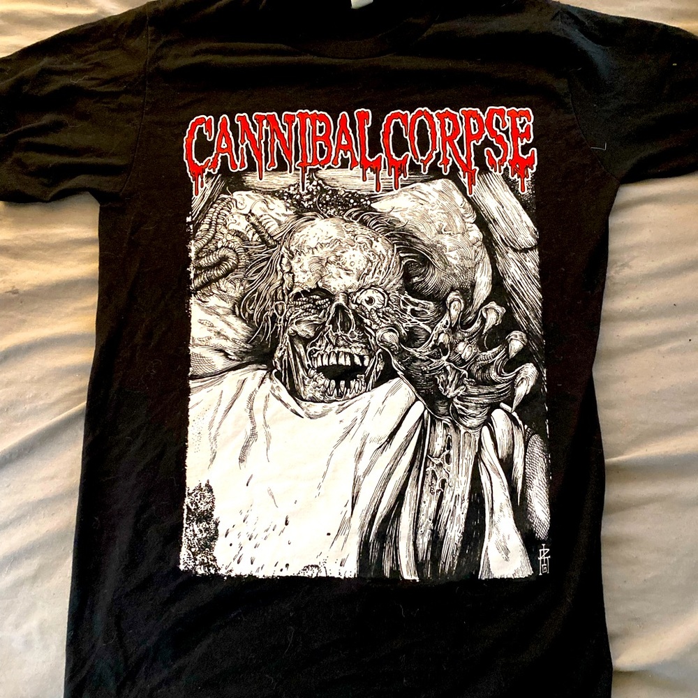 Small Cannibal Corpse band T-shirt